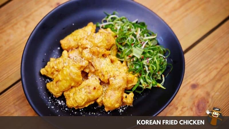 Scallion Chicken - Korean-Fried-Chicken-Ling