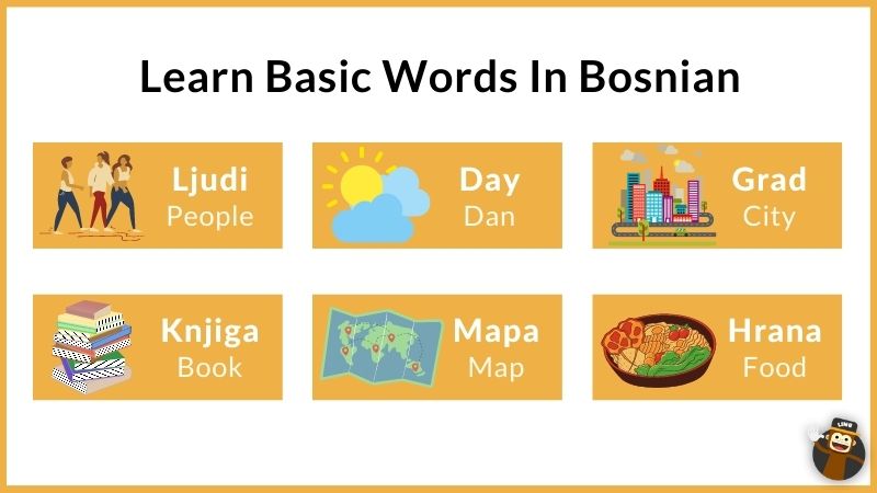 Basic Words In Bosnian