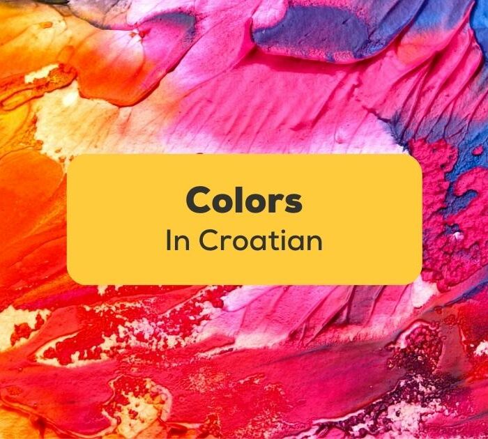 Gradient Grading of Colors in Croatian