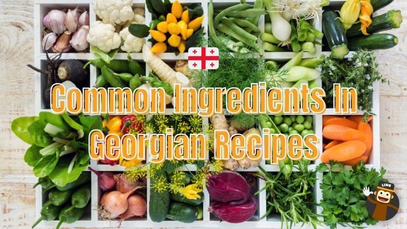 Georgian cooking terms