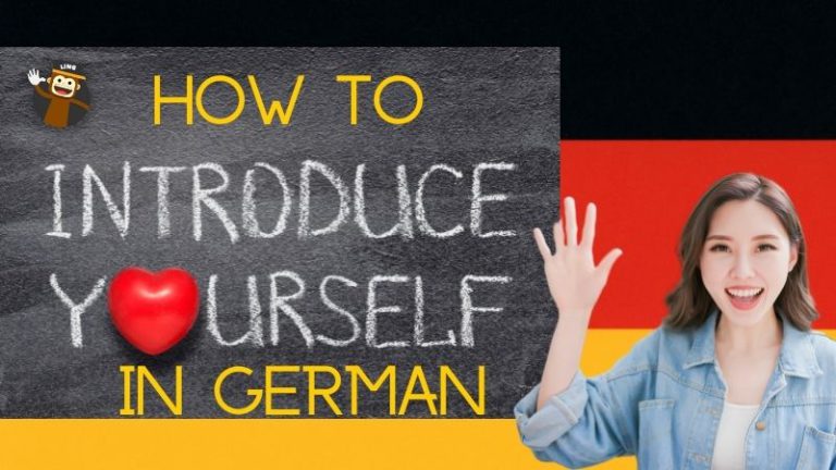 introducing yourself in german essay