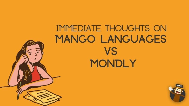 Mango Languages Vs Mondly