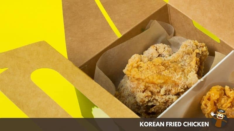 Chicken With Cheese Powder - Korean-Fried-Chicken-Ling