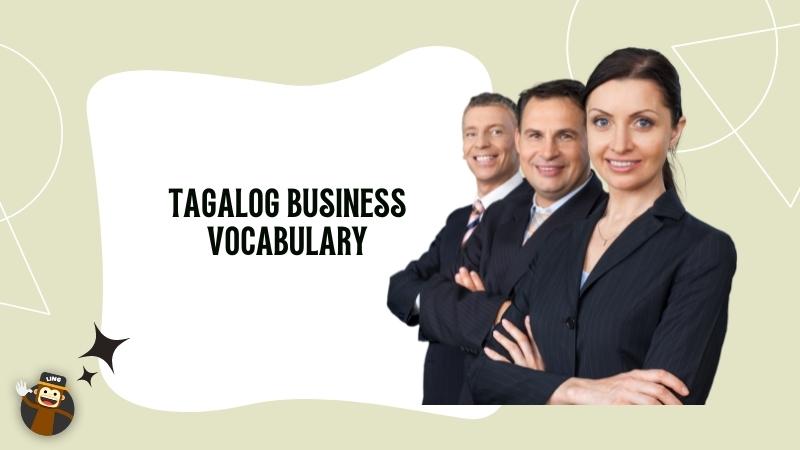 Tagalog Business Vocabulary
