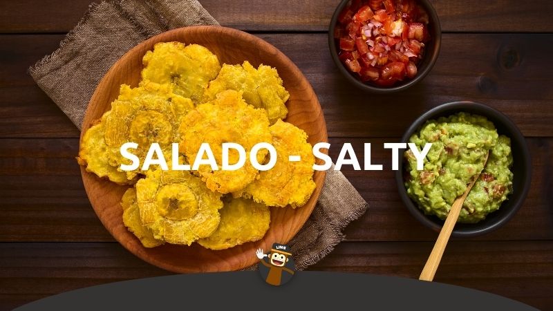 flavors in spanish salty