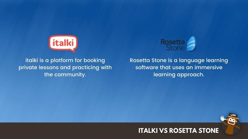 italki VS Rosetta Stone
