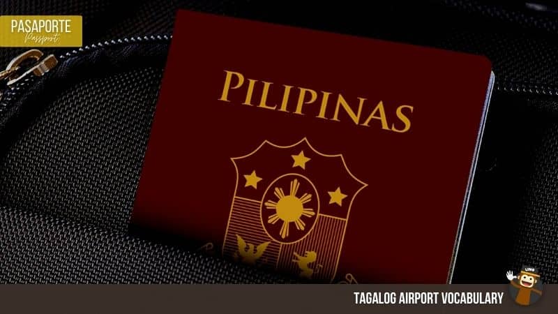 Pasaporte  (Passport)-Tagalog-Airport-Vocabulary-Ling