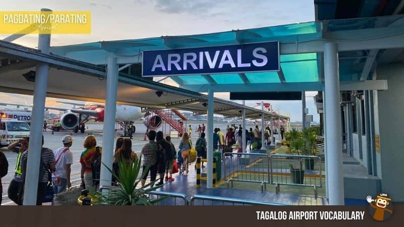 Pagdating/Parating (Arrival)-Tagalog-Airport-Vocabulary-Ling