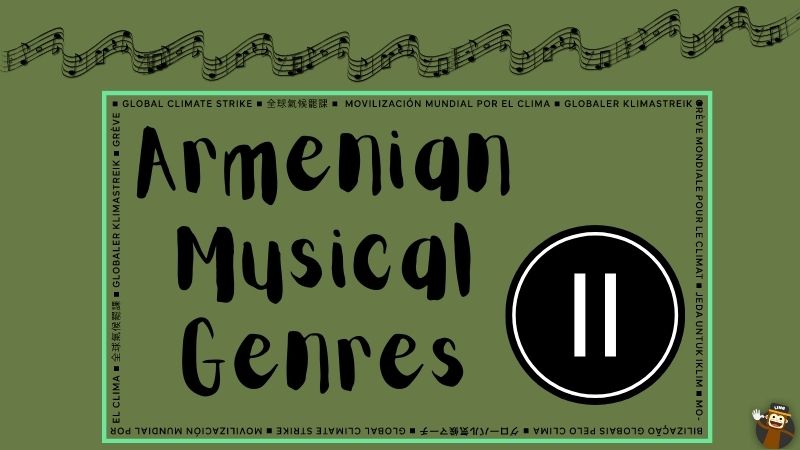 Armenian music related vocab