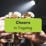 Cheers In Tagalog - A photo of people clanking glasses.