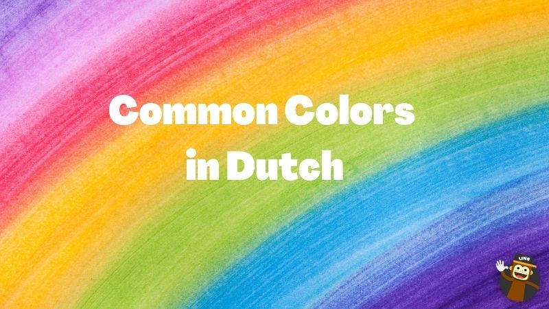 Colors in Dutch 