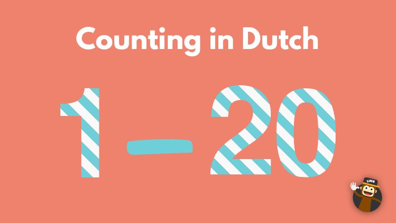 How to count in Dutch 1-20