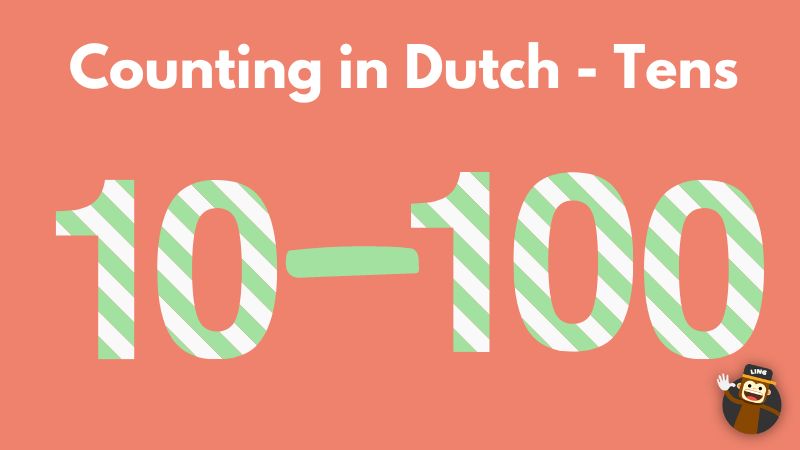 How to count in Dutch in tens
