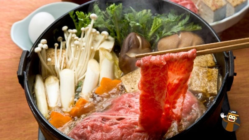 Sukiyaki pot 