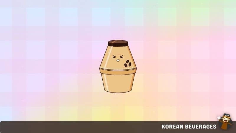 Keopi Uyu (커피 우유) - Coffee Milk-Korean-Beverages-Ling