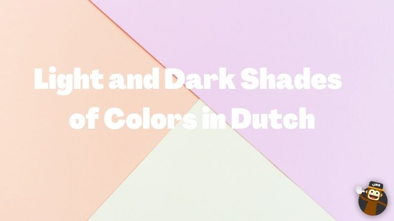 Colors in Dutch