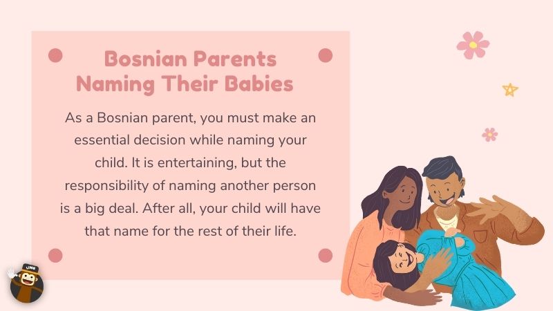 parents naming babies in Bosnian