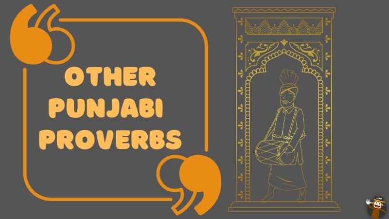 Punjabi proverbs