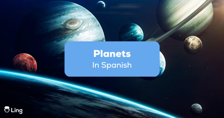 Planets In Spanish