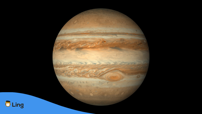 Planets In Spanish Júpiter