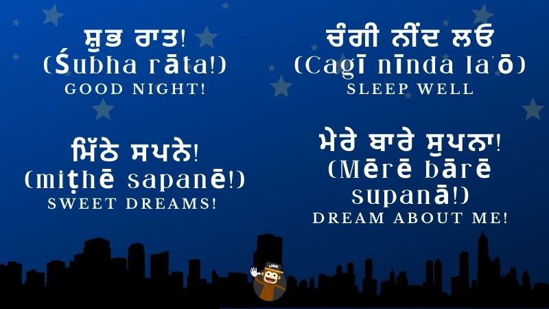 Say Goodnight In Punjabi