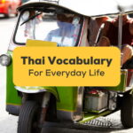 Thai vocabulary for everyday life