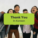 Thank You In Korean