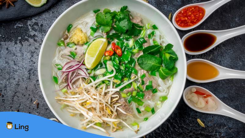 Most Famous and Popular Vietnamese Soup is the Pho Bo