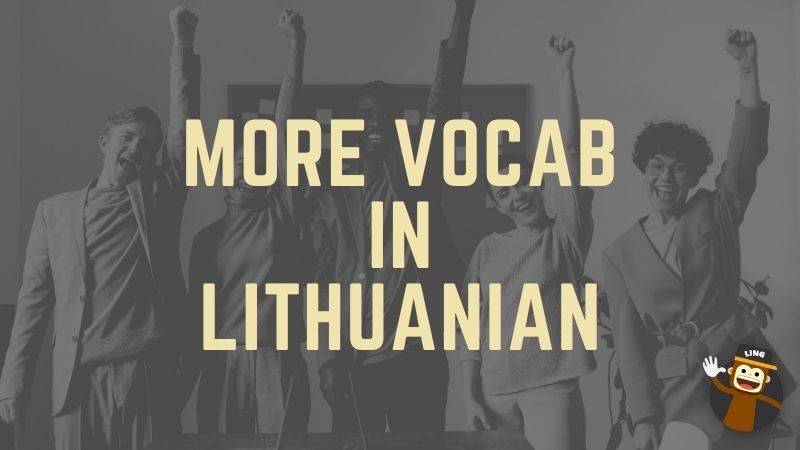 Lithuanian vocabulary