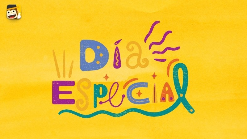 Lettering in spanish, days of the week - Monday, Tuesday