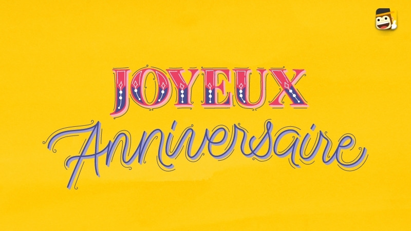 joeux anniversaire happy birthday in french