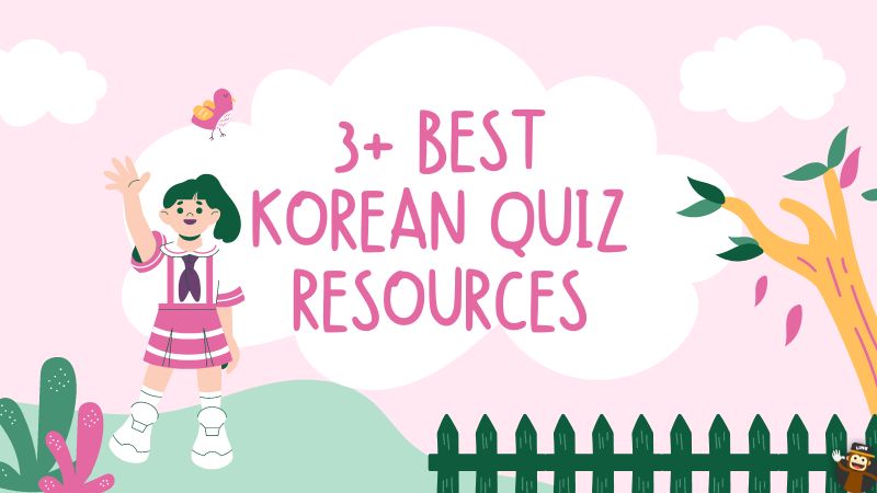 Korean Quiz Resources