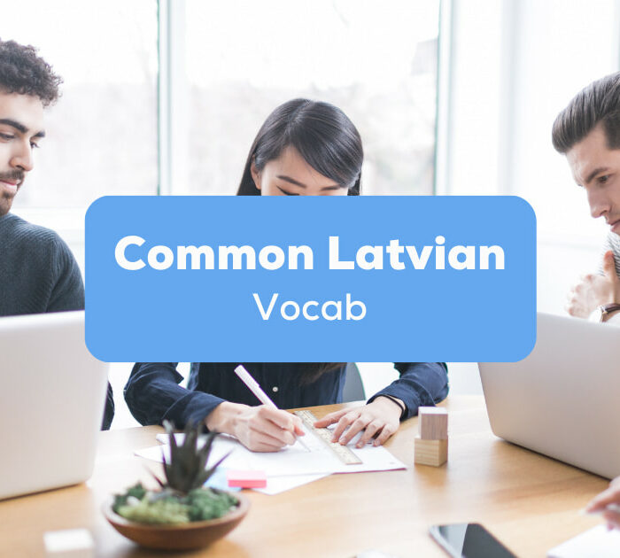 Common Latvian Vocab