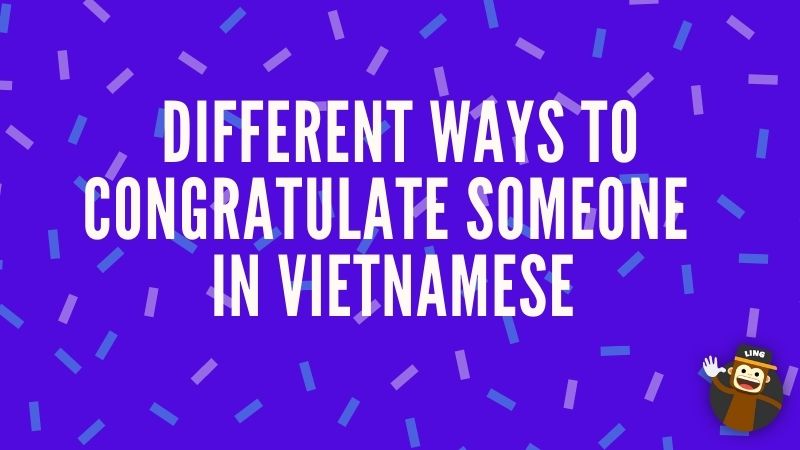Congratulations in Vietnamese