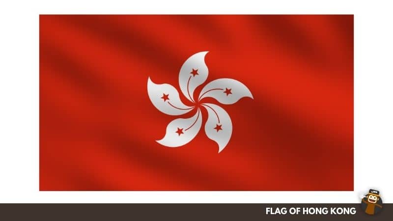 Flag og Honf Kong-Flag-Of-Hong-Kong-Ling