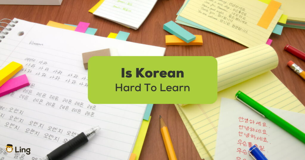 Is Korean Hard To Learn