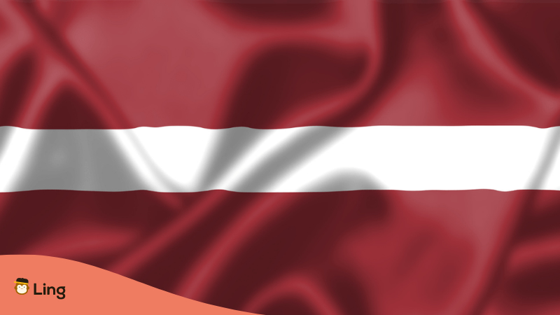 Latvian Culture Flag