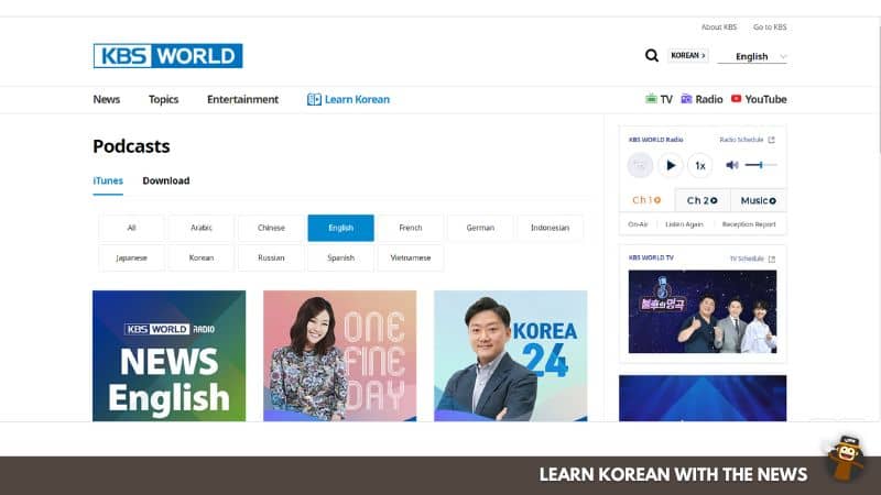 Listen To Korean News Podcast-learn-korean-with-the-news-Ling