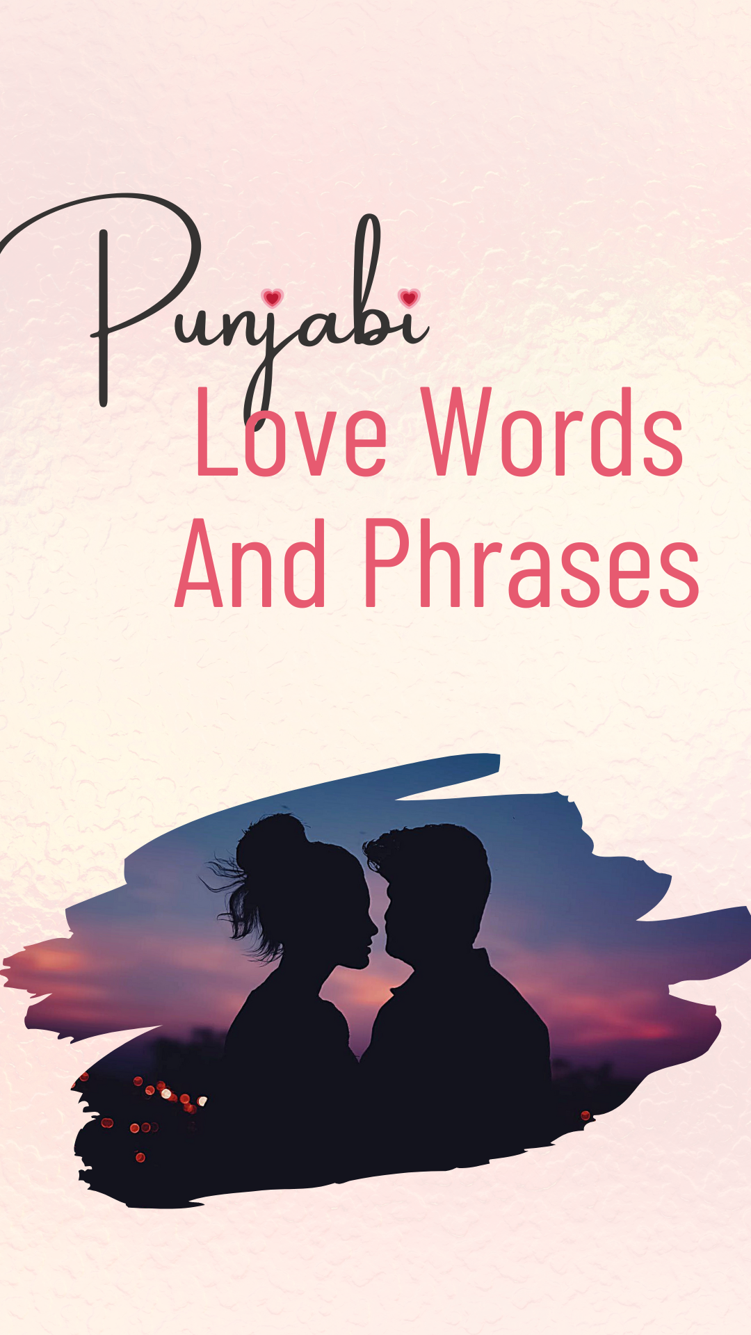 Punjabi Love Words And Phrases