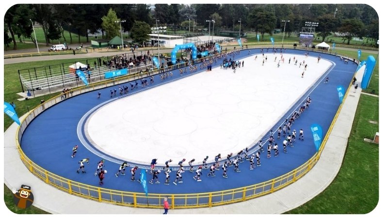 skating rink bogota colombia shapes in spanish