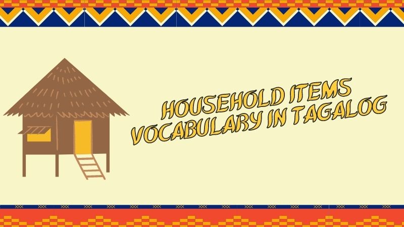 English Vocabulary, Household Items