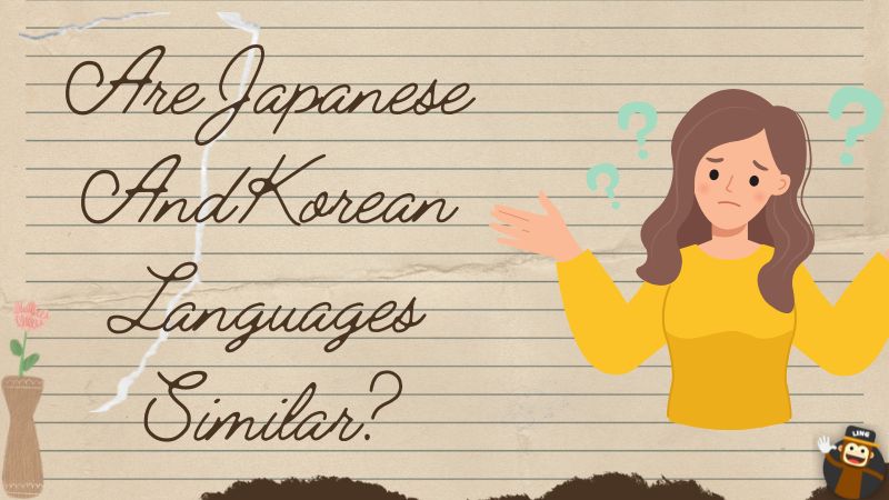 Japanese Vs Korean Language