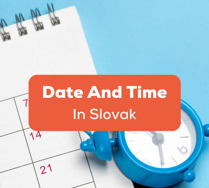 Date And Time In Slovak