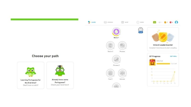 Duolingo Review Design And Interface