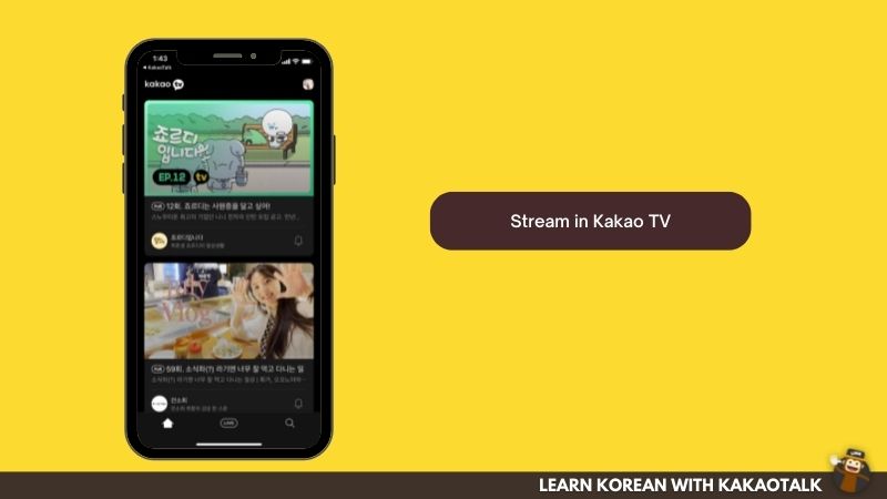 Kakao TV Learn Korean