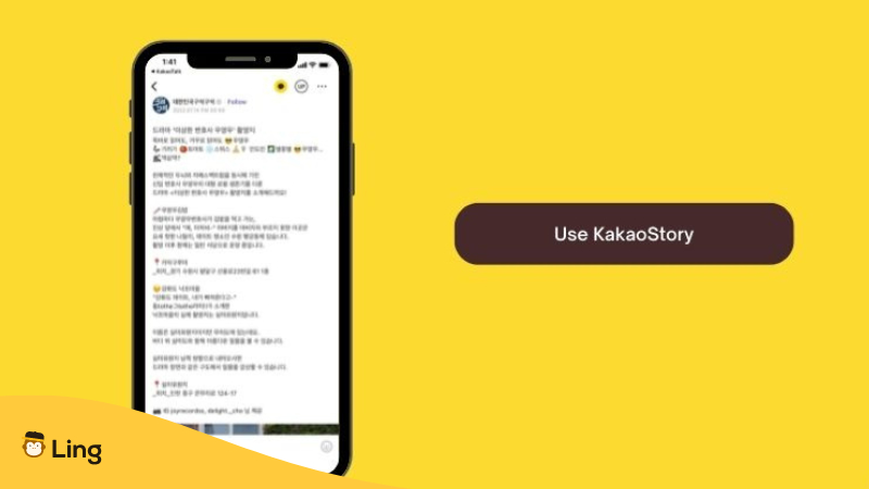 Learn Korean With Kakaotalk KakaoStory