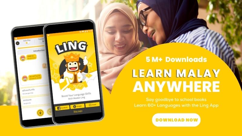 Learn Malay vocabulary for restaurant with the Ling App