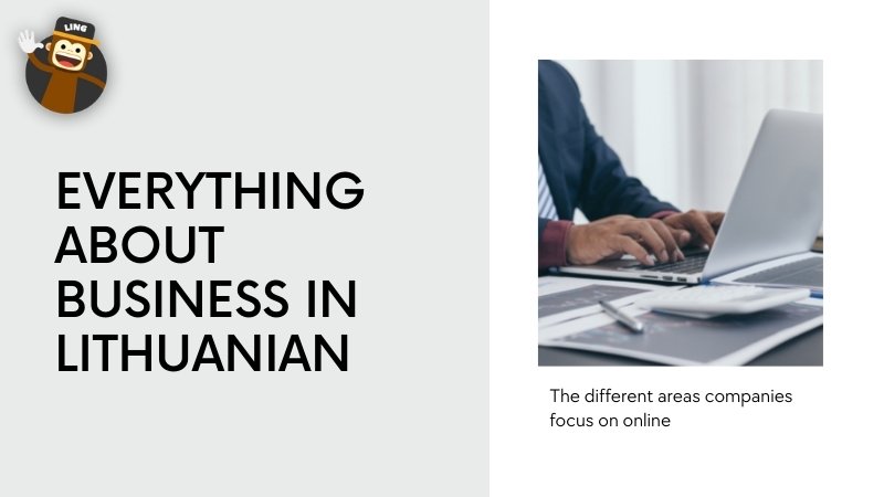 Lithuanian business vocabulary