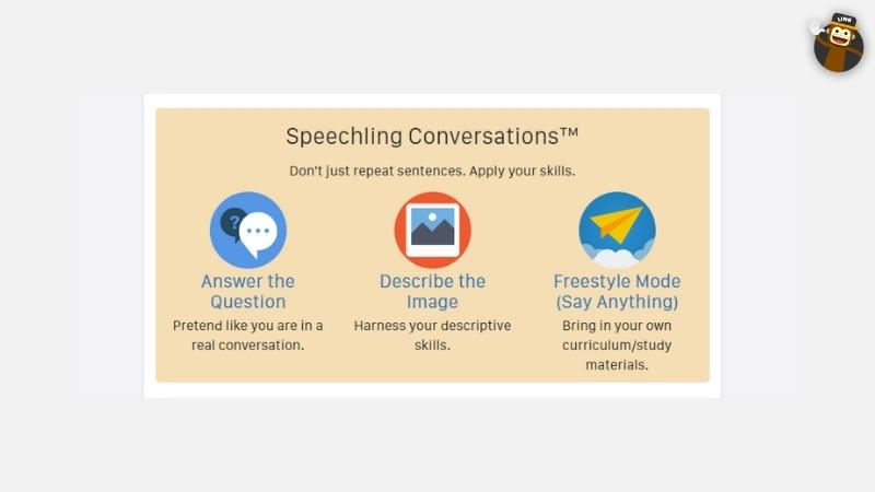 Speechling conversations