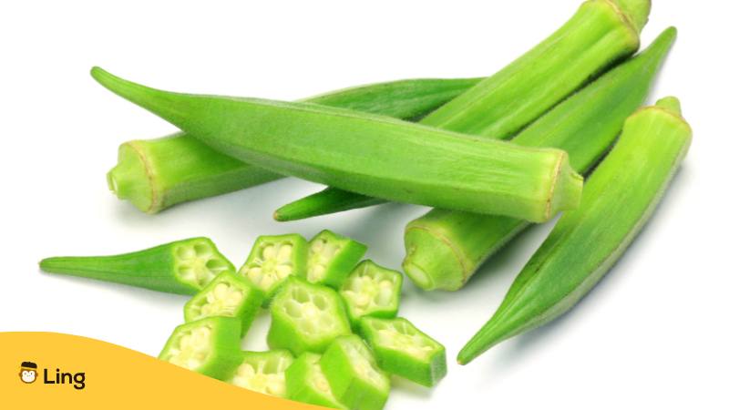 Vegetables in Japanese Okra